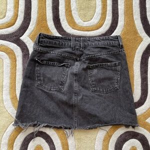 Top shop denim skirt